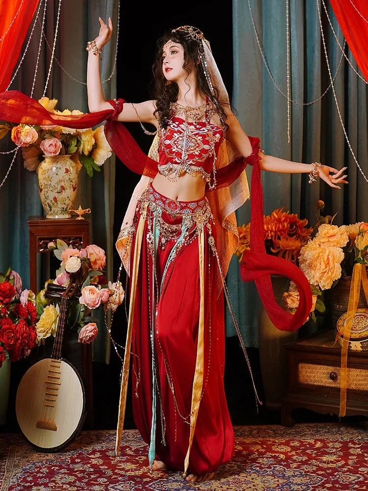 Экзотический Костюм Yanran ханьфу для женщин богиня Западного региона улучшенный