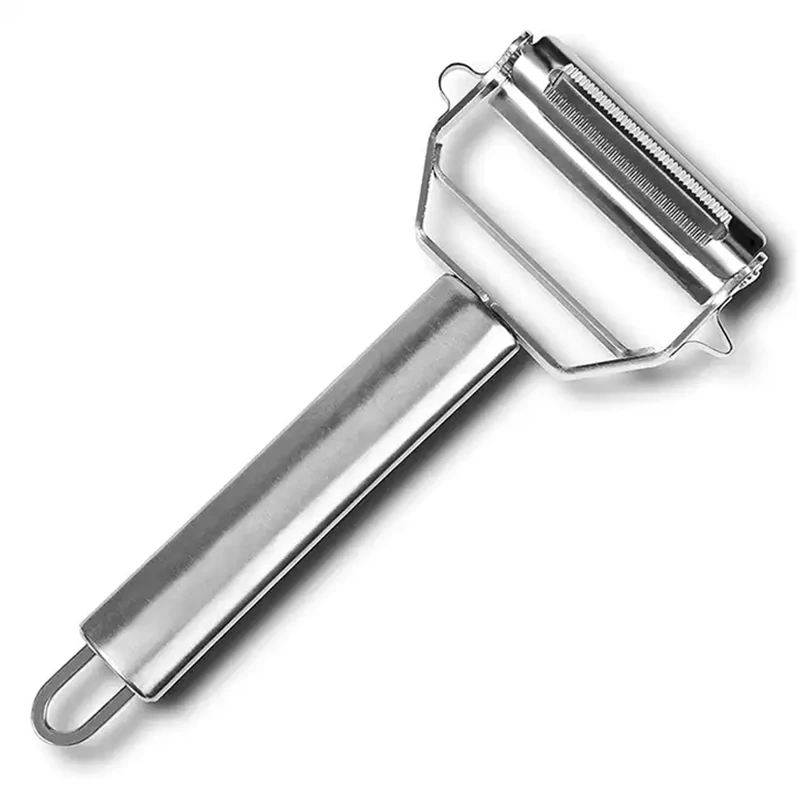 

FINDKING Овощечистка многофункциональная нержавеющая сталь Супер острый двойной Жульен вращающийся картофель фрукты Овощечистка кухонный ин...