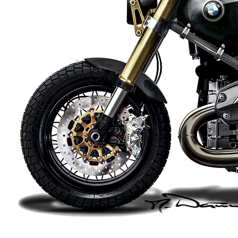 

Brake Pump m436 Large Pair of Four-piston Electric Motorcycle Electric Motorcycle Refitted With Left Large Abalone Calipers