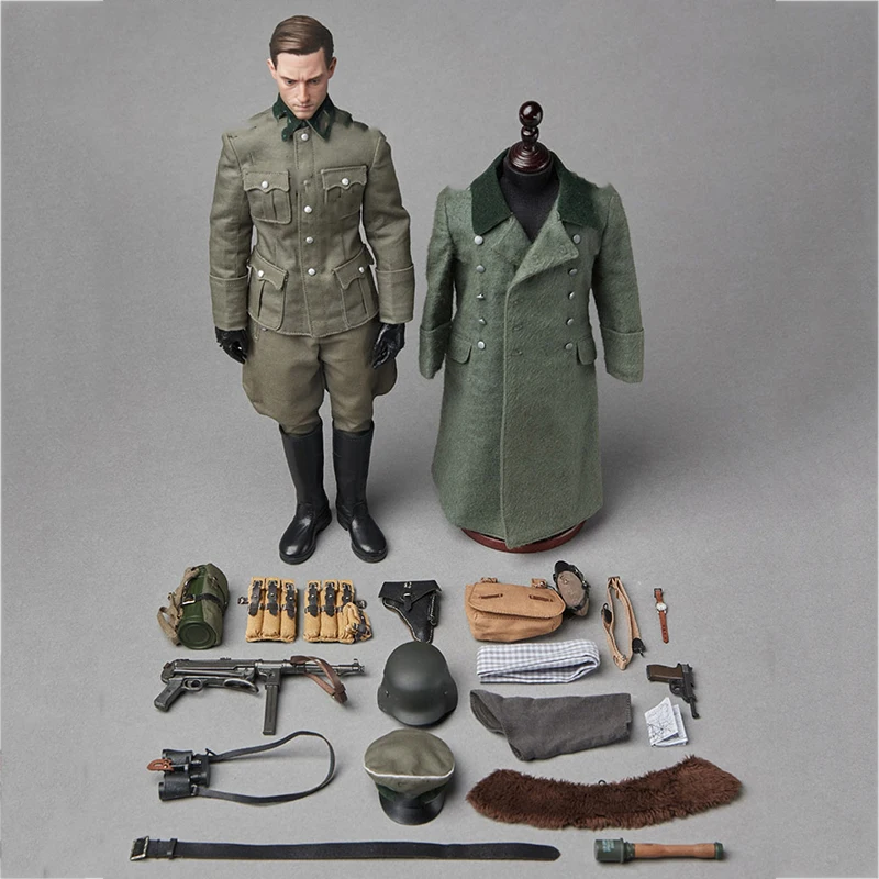 

In Stock Alert Line AL100035 1/6 Scale WWII German Army Officer 12'' Male Soldier Action Figure Model Doll for Fans Gifts