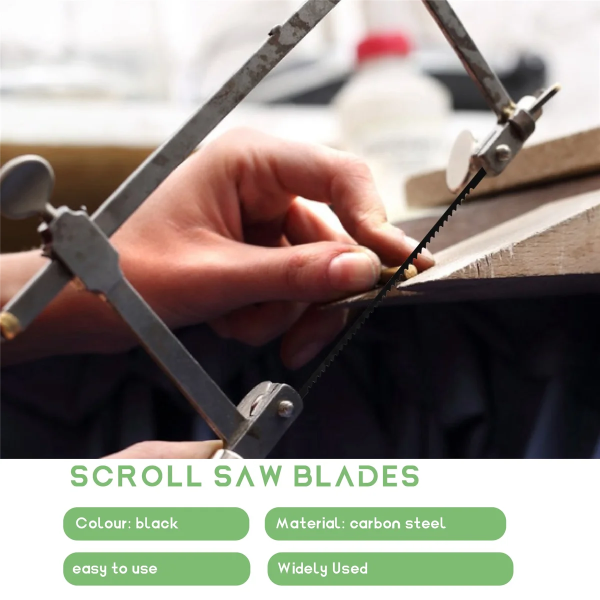 36 шт. полотна для прокрутки 127 мм лобные пилы из углеродистой стали с поперечным