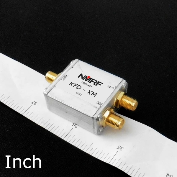 

SAW Duplex Filter for GPS L1 and XM Radio Band Signal Separation, SMA Interface