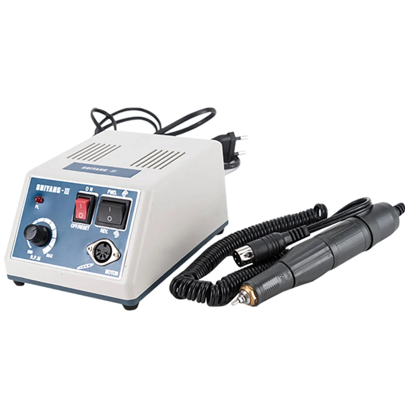 

SKYLUN Dental Lab Micromotor 35000RPM Carbon Brush Handpiece Micro Motor Marathon-III