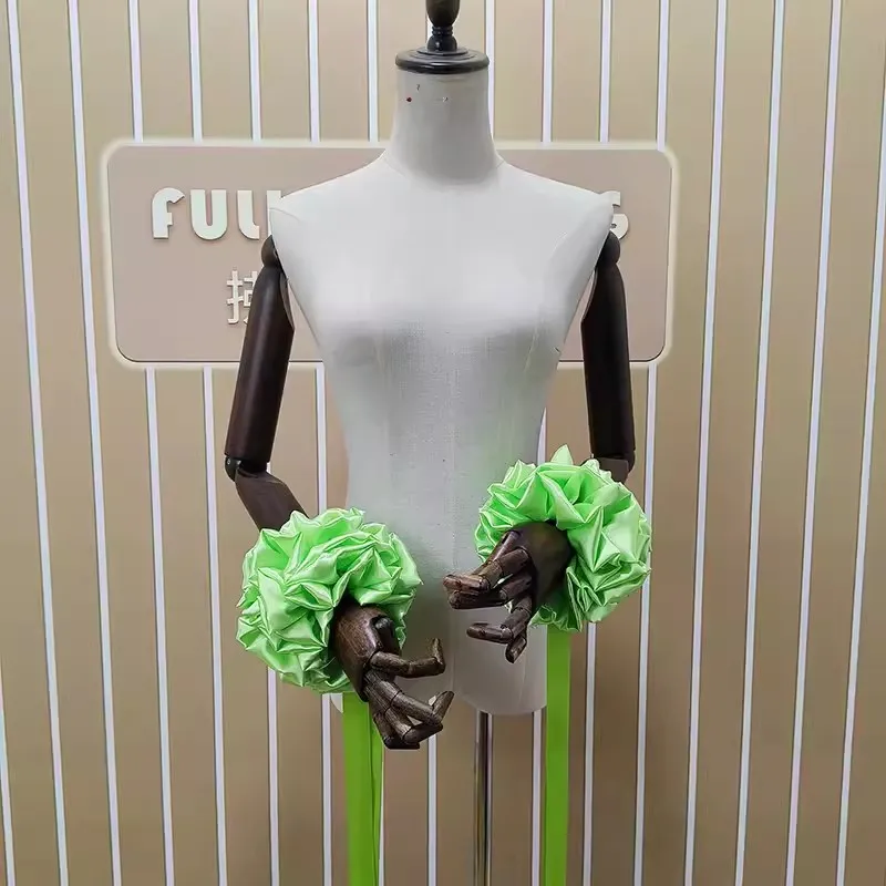 Одежда для современных танцев Waltz аксессуары рук бальных манжеты с цветами из