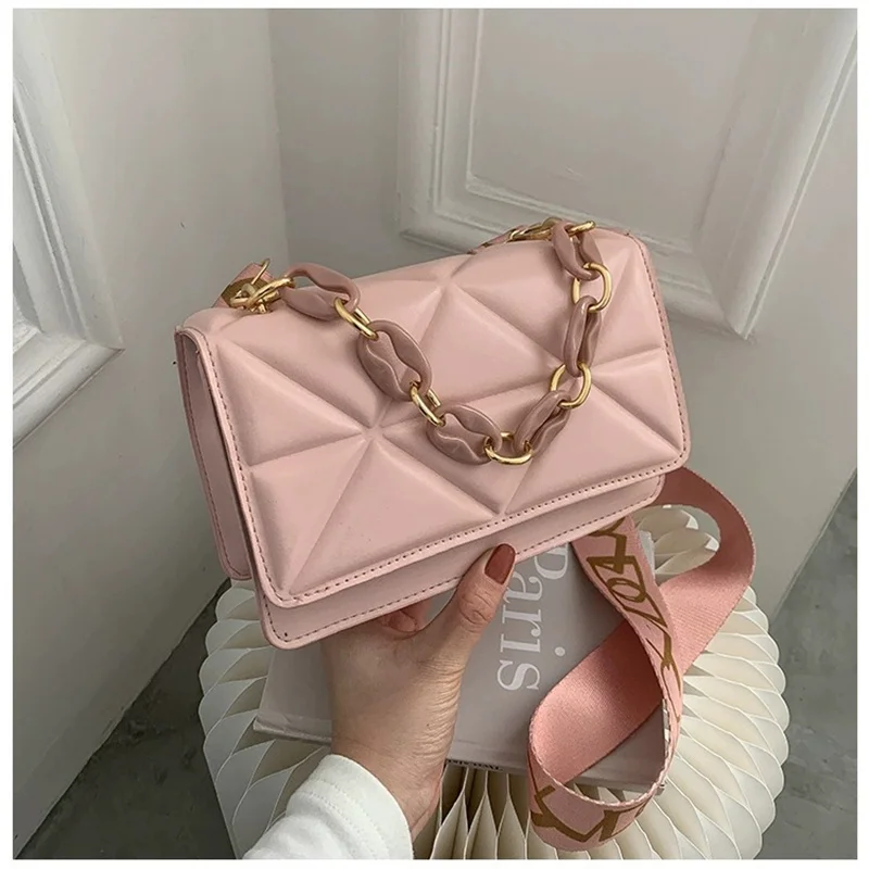 2024 большие сумки на плечо для женщин Сумки из искусственной кожи с узором под