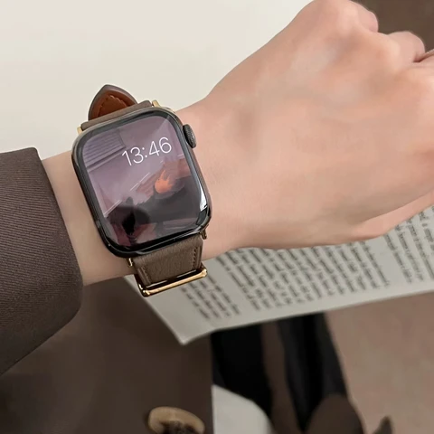 Кожаный ремешок для Apple Watch Sport dalan — изображение товара