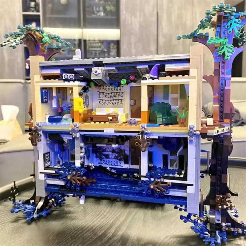

STOCK New 2499pcs City 75810 Stranger Things The Upside Down Building Blocks Bricks Set Children Toys for kids Christmas Gift
