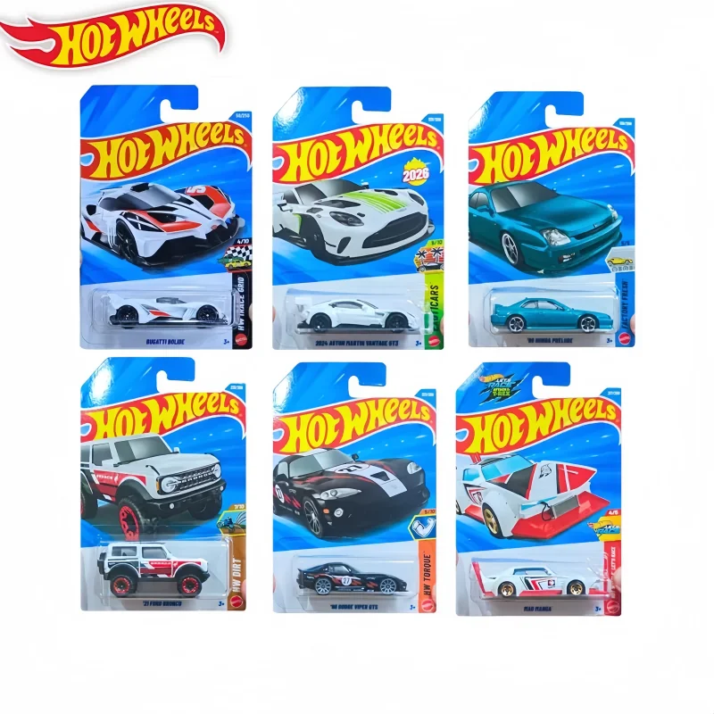 Фото Коллекционная модель автомобиля Hot Wheels 2026-L Series: спортивный автомобиль Bugatti Batmobile, литой под давлением, из сплава, предпродажа, хобби-игрушка, подарок №1