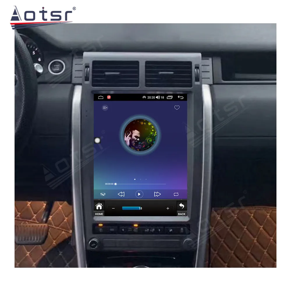 Для Land Rover Freelander 2016-2020 12 1-дюймовый экран Tesla Автомобильный радиоприемник 12G + 256 ГБ
