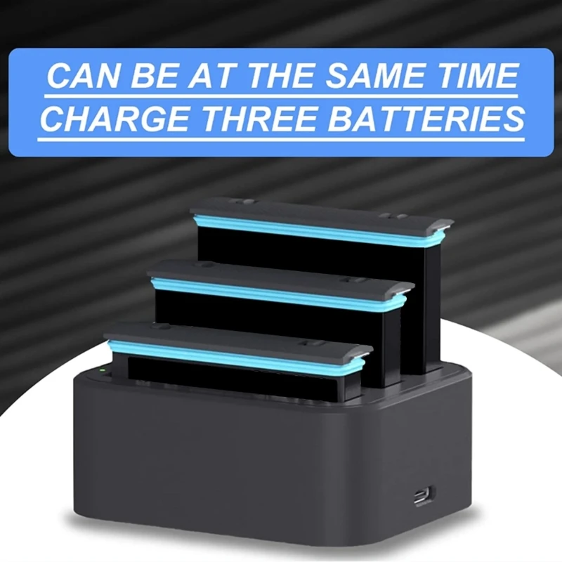 

Долговечный зарядный концентратор для одной экшн-камеры, удобно носить с собой