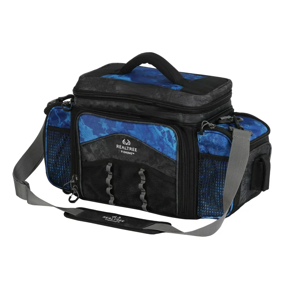 

Unisex Pro 3600 Fishing Tackle Binder Top Bag, Blue