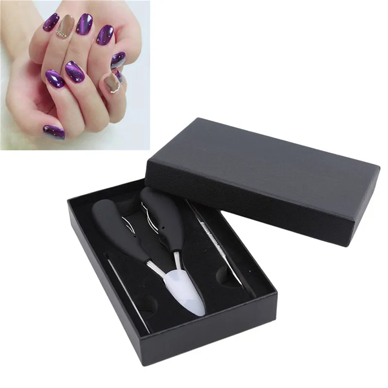 

3 Pcs/Set Non-Slip Handle Nail Cuticle Scissors Pliers Dead Skin Nail Clippers Professional Trimmer Cutters Manicure Tool Suit