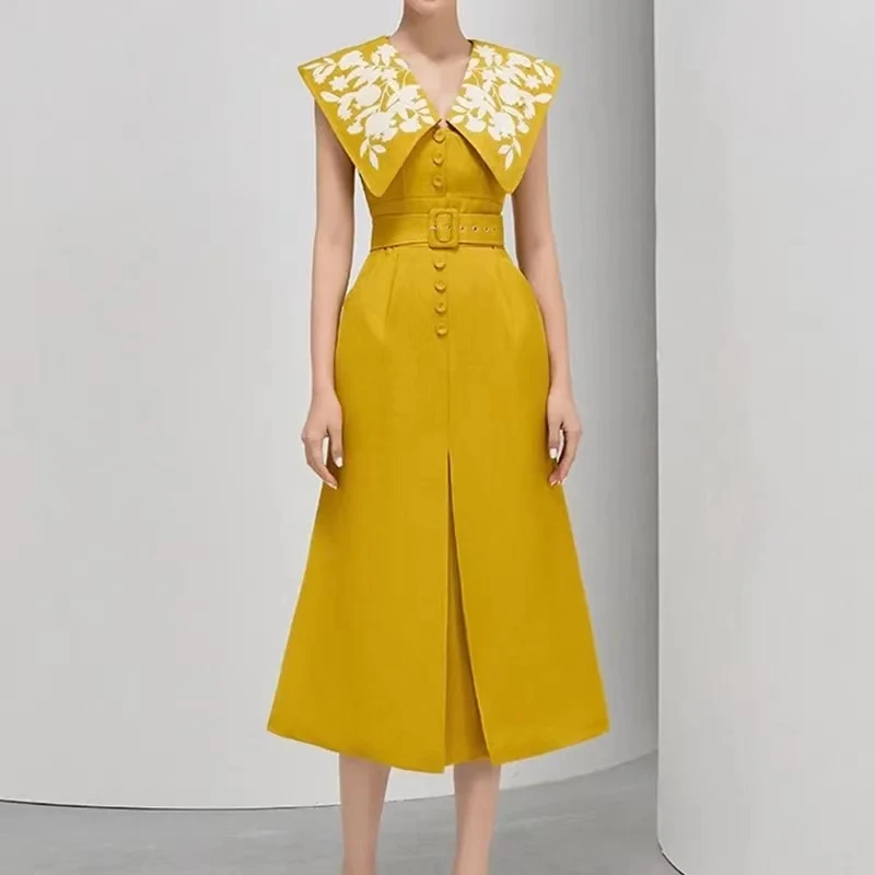 Женское винтажное платье рыбий хвост