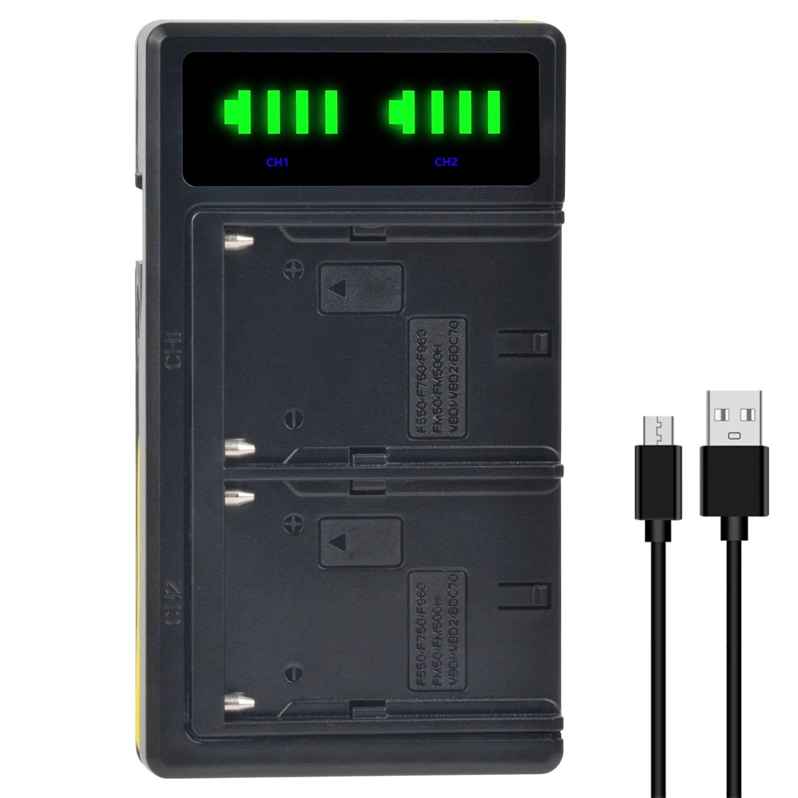 Аккумуляторы Massate NP-F970 NP-F960 NP F980 Li-ion + двойное быстрое зарядное устройство для Sony PLM-100 CCD-TRV35 MVC-FD91 CCD-RV100 M55H QM71 (art.: 3920da787f305) - 3920da787f305