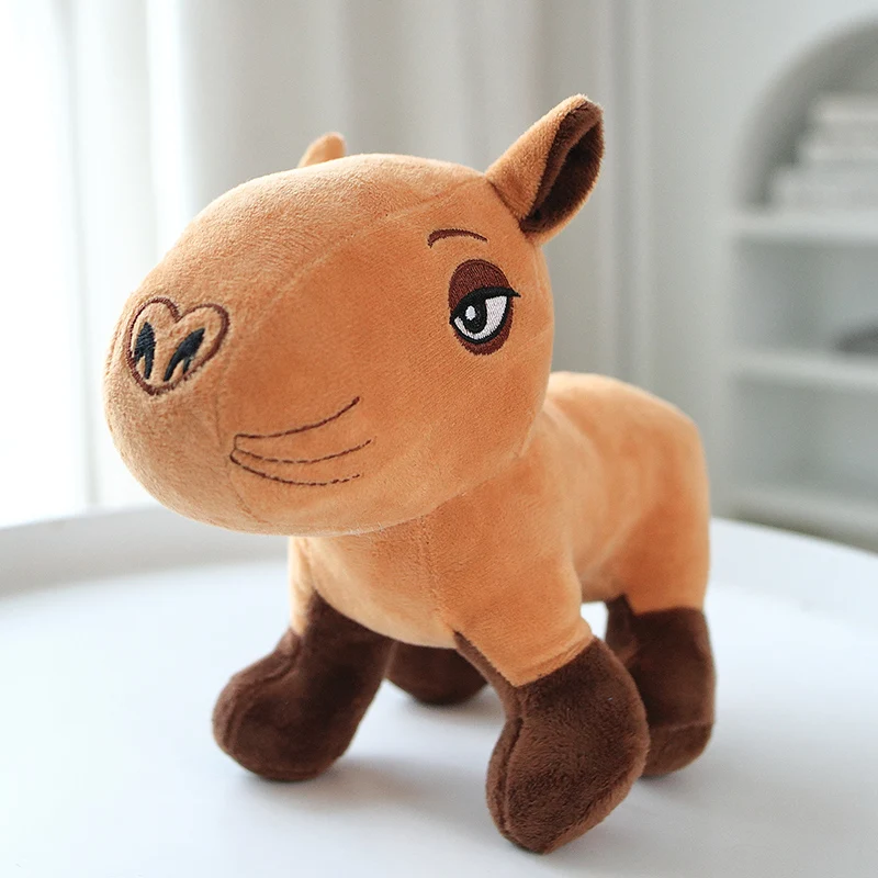 

25cm Encanto Capybara Plush Toys Kawaii Simulation Capybara Plush Toy Doll Soft Stuffed Animals Plushies Kids Birthday Gift Toys