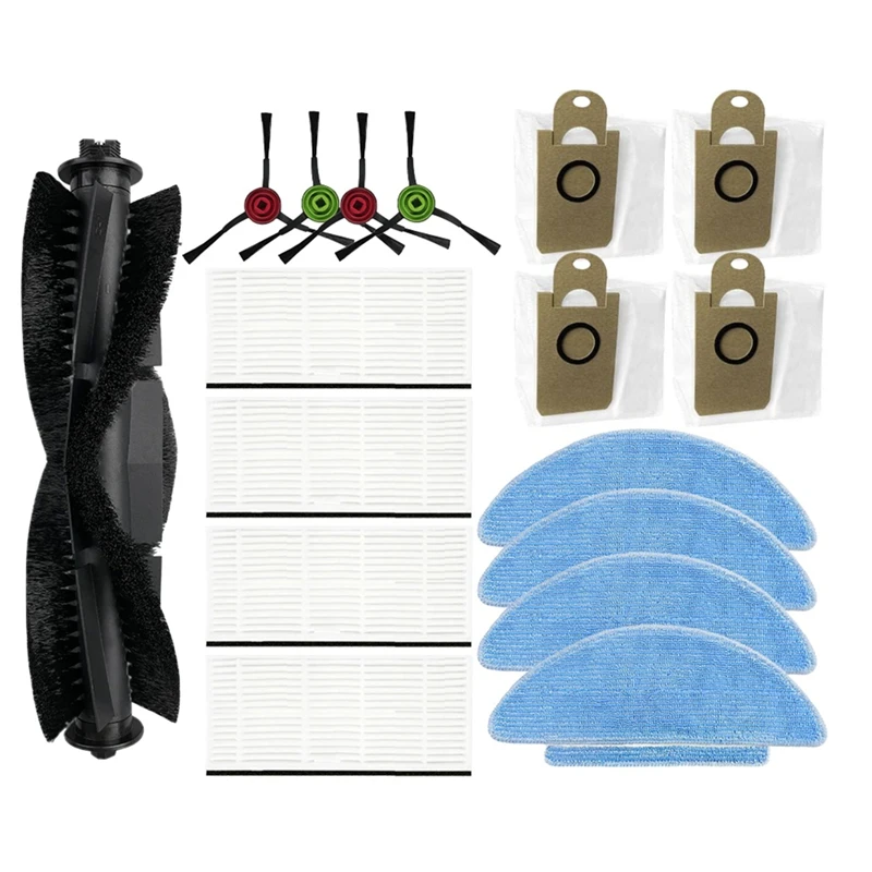 Для Ilife T10s/Aonus I8 Сменная основная боковая щетка HEPA-фильтр накладка для швабры