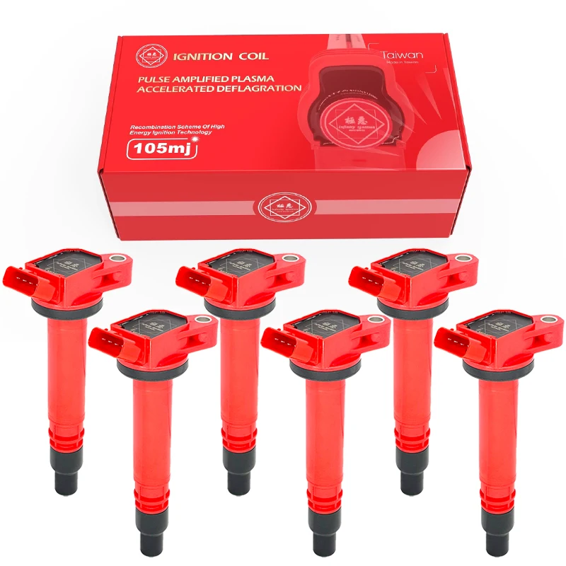 

КАТУШКА ЗАЖИГАНИЯ 6/8 PERFORMANCE ДЛЯ TOYOTA LEXUS SCION TC 2GR 3GR 90919-02250 90919-02251 90919-02255 90919-02256 90919-02257