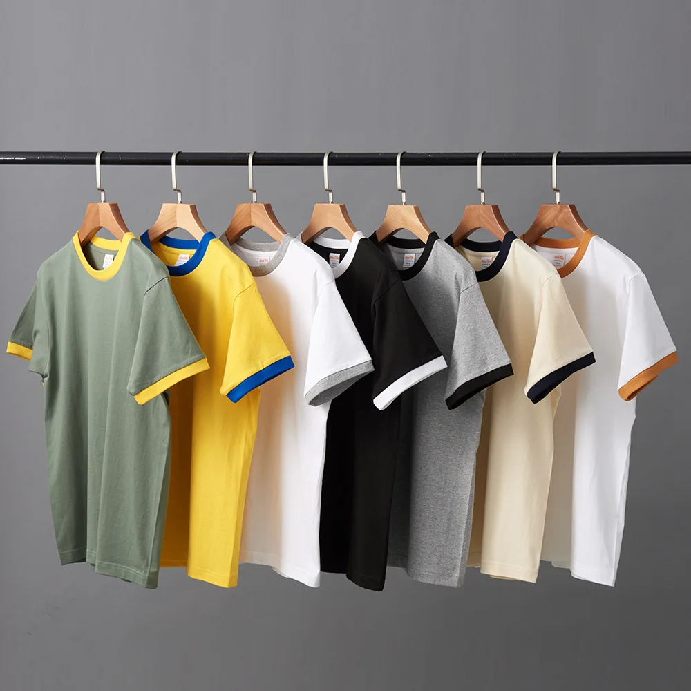 

Новый стиль, хлопковая футболка, мужская мода, повседневные футболки с круглым вырезом, унисекс, летняя мужская и женская одежда, цветная ди...