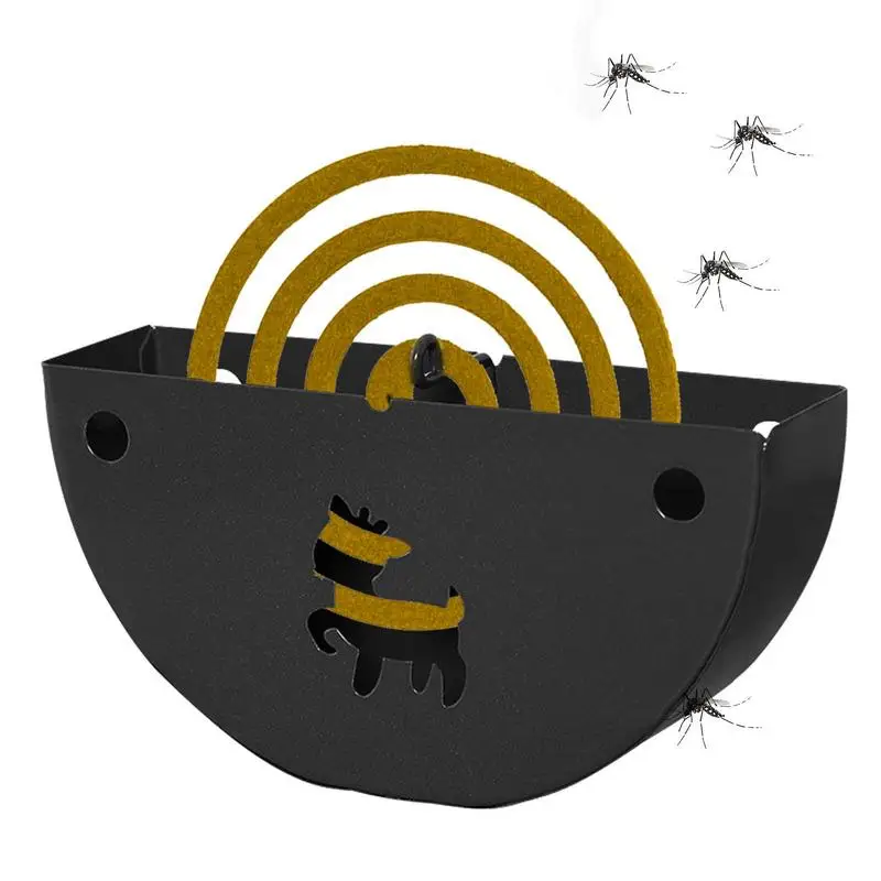 

Катушка для комаров, железная портативная курильница с отверстиями для защиты от комаров, аксессуары для рабочего стола