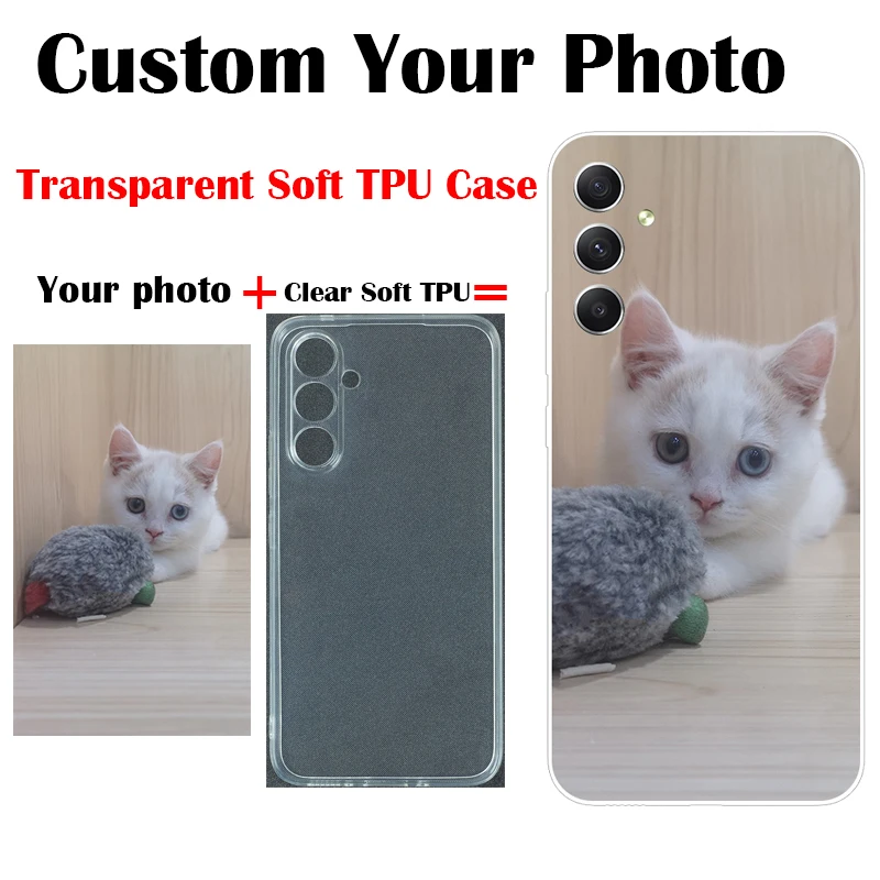 Индивидуальный чехол для телефона Samsung Galaxy S24 FE S25 Ultra 5G S 25 Plus силиконовый мягкий из