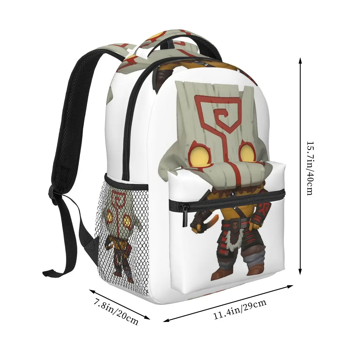 Фото Рюкзак для студентов Dota 2, школьная сумка, походный рюкзак для путешествий, модная сумка для книг, сумка через плечо для мужчин и женщин №5