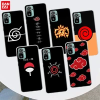 anime naruto marker phone case for xiaomi redmi note 10 pro max 10s 9 9s 9t 8 8t 11t 11s 11 5g 11e 7 6 5 4x coque