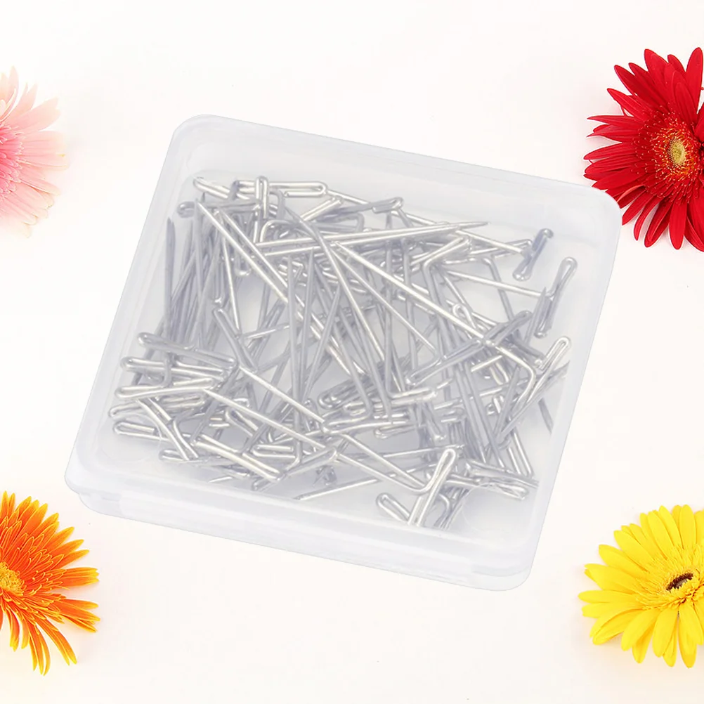 50 шт. 27 мм набор из нержавеющей стали T с пластиковой коробкой для блокировки и