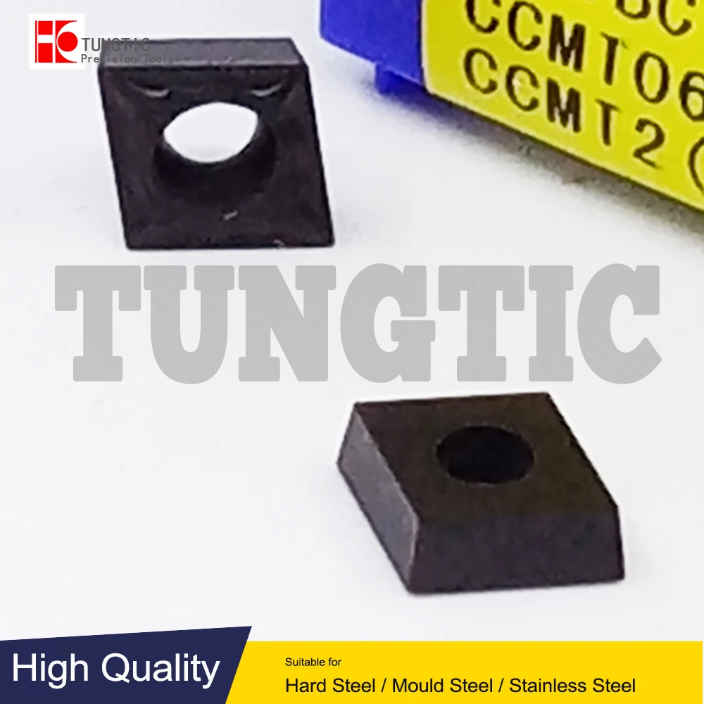 

TUNGITIC CCMT060202-HF Milling Inserts Caibide Cutter For CNC CCMT 060202-HF