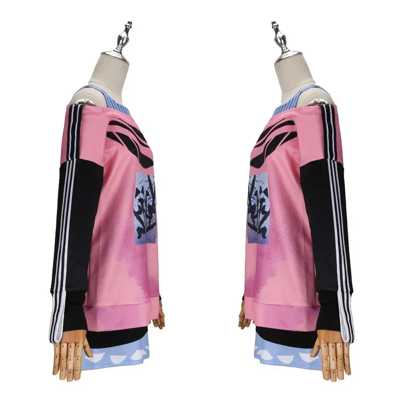 Игровой проект Sekai красочные сценические костюмы Akiyama Mizuki для косплея PJSK MZK