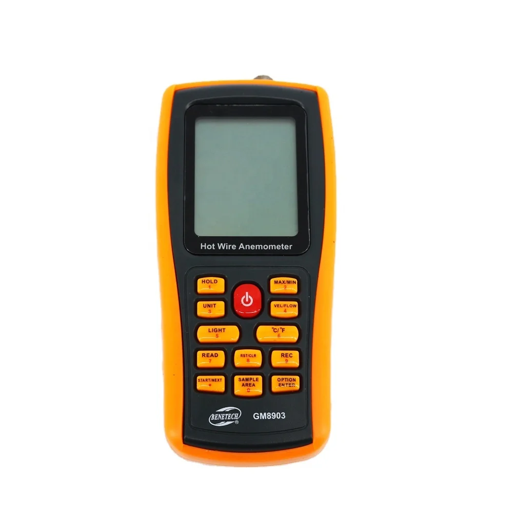 

Цифровой анемометр GM8903, ручной измеритель скорости ветра с USB-интерфейсом, тестер потока
