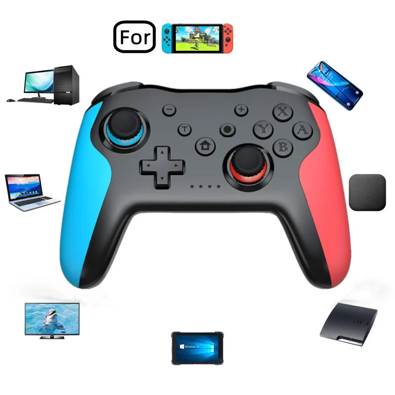 

1pcs Bluetooth 2.4G Wireless Controller for Switch Pro PC TV, Smart Tablet Box with Phone Function Tesla Free shipping