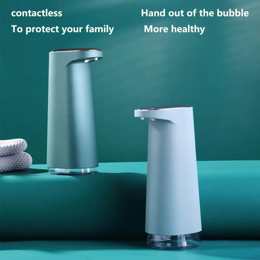 

Eco-friendly 1 Set Useful Type-C Charging Liquid Soap Holder Reusable Liquid Foam Holder Non-touching for Bathroom