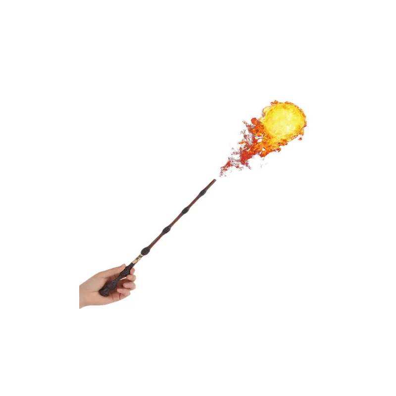 

Fire Magic Wand Led Light Magic Wand Around Halloween Props Scepter Christmas Party Gifts magic prop for magician