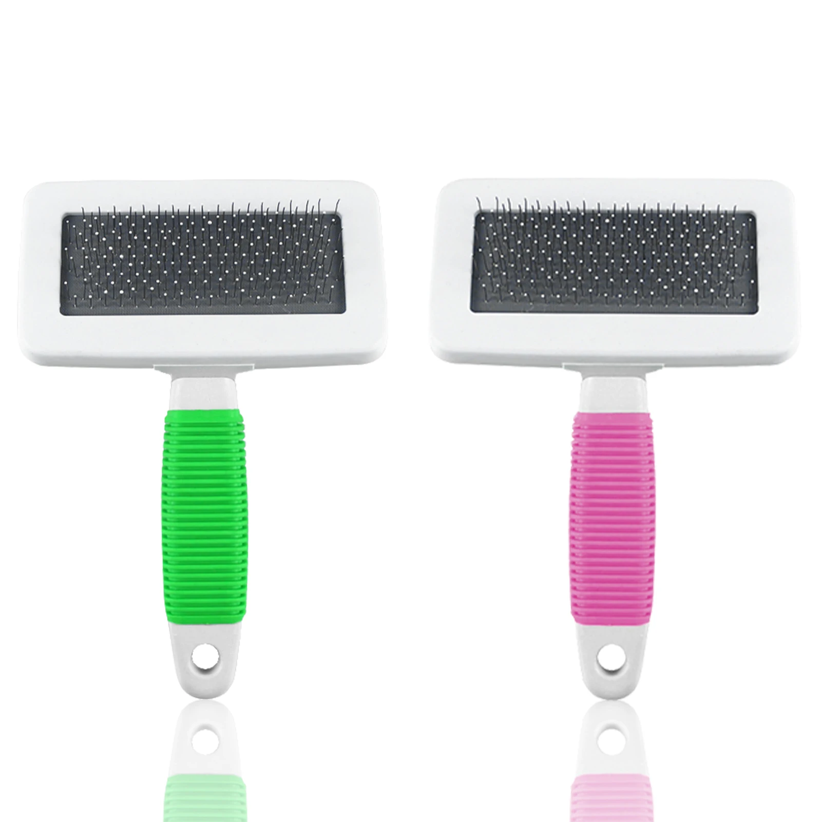 

Новинка 2022, расческа для удаления шерсти у собак, кошек, щетка для удаления меха, инструмент для ухода за шерстью домашних питомцев с длинным...