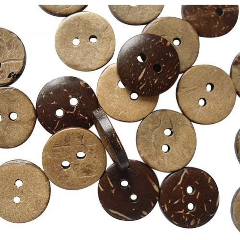 

100 шт., круглые пуговицы с 2 отверстиями