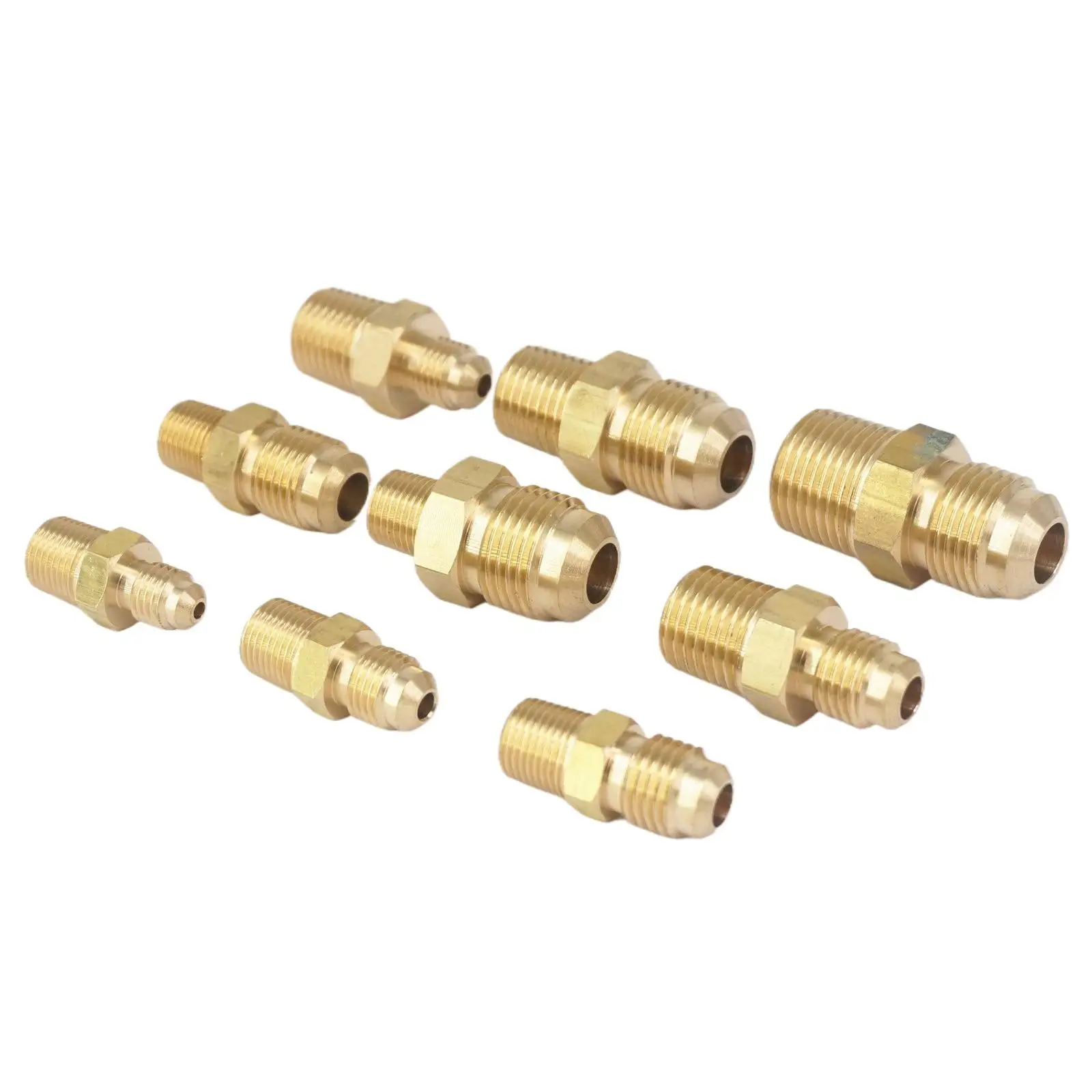 

Латунные фитинги для труб NPT 1/8", 1/4", 3/8"