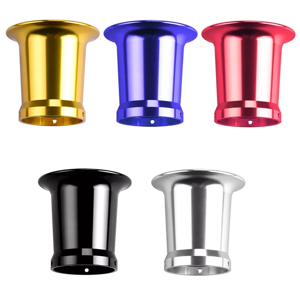 

Air Filter Trumpet Velocity Stack Funnel Fit 50mm Aluminum Alloy Velocity Stack for PWK PE VM 21mm 24mm 26mm 28mm 30mm