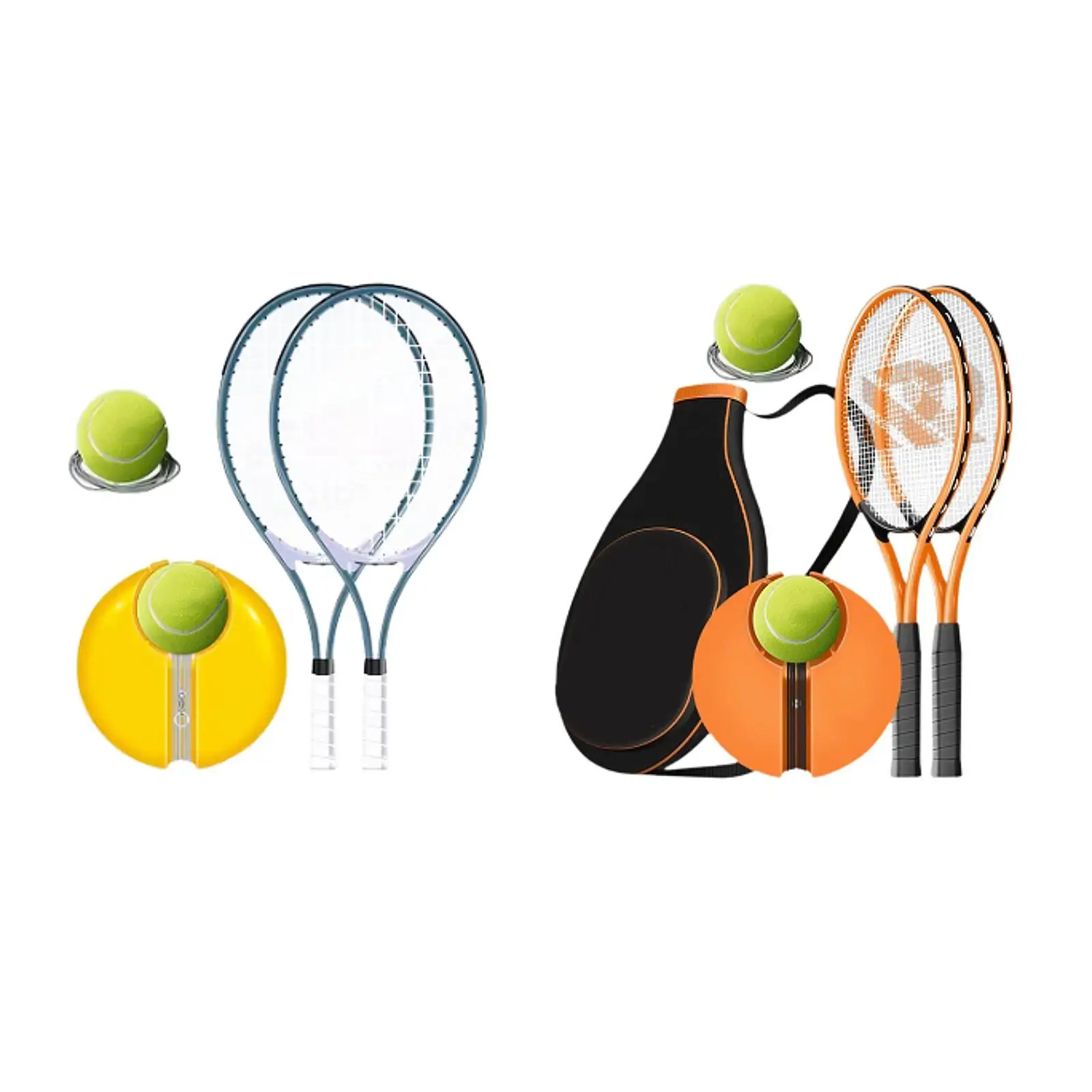 Теннисный тренажер для одиночных тренировок набор возвращения тенниса с