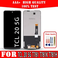 original lcd for tcl 20 5g t781 t781k t781h display premium quality touch screen replacement parts mobile phone repair free tool