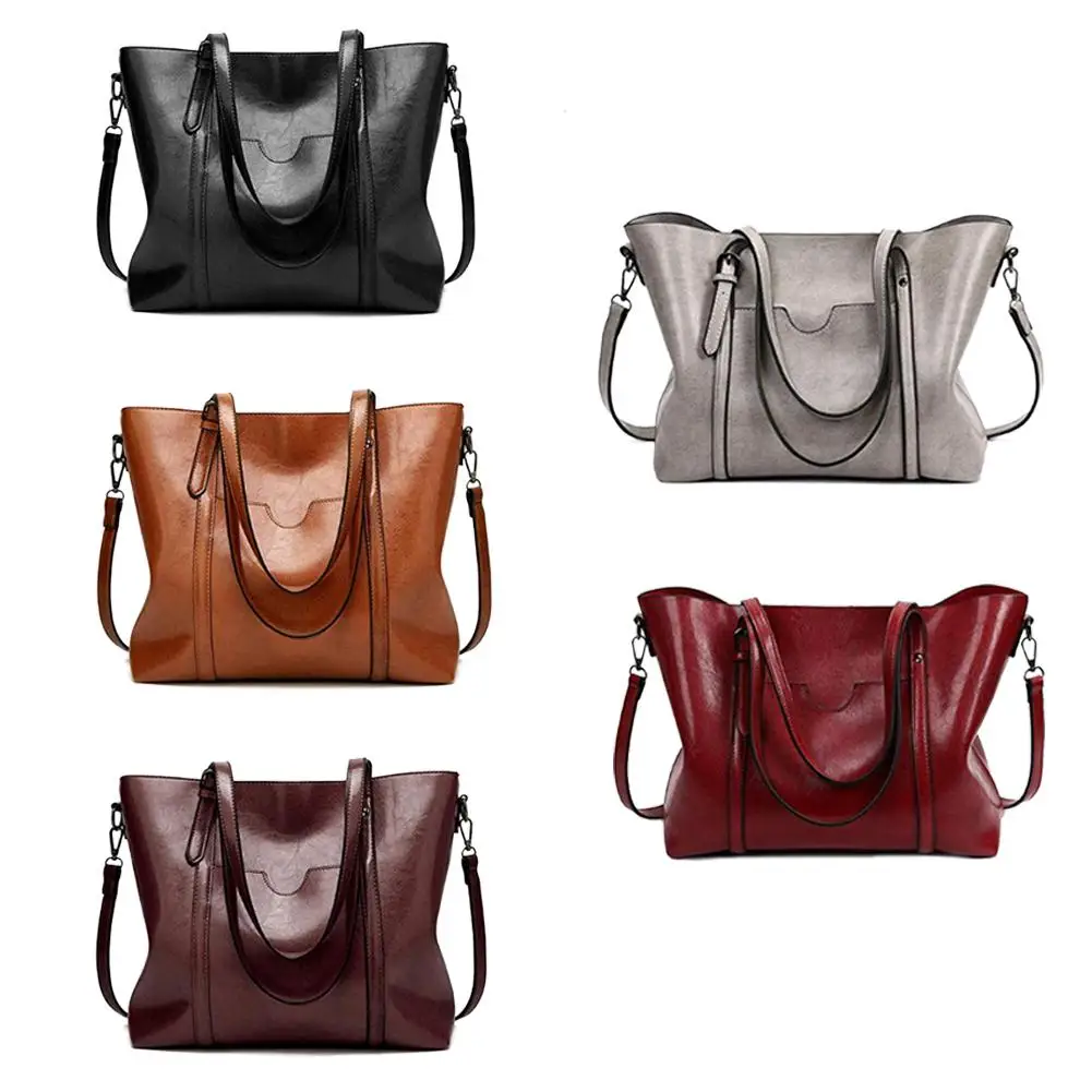 

New Fashion Handbags Classic Delicate Texture Women Leather Shoulder Crossbody Bag Large Capacity Tote Ladies Travel Handbag