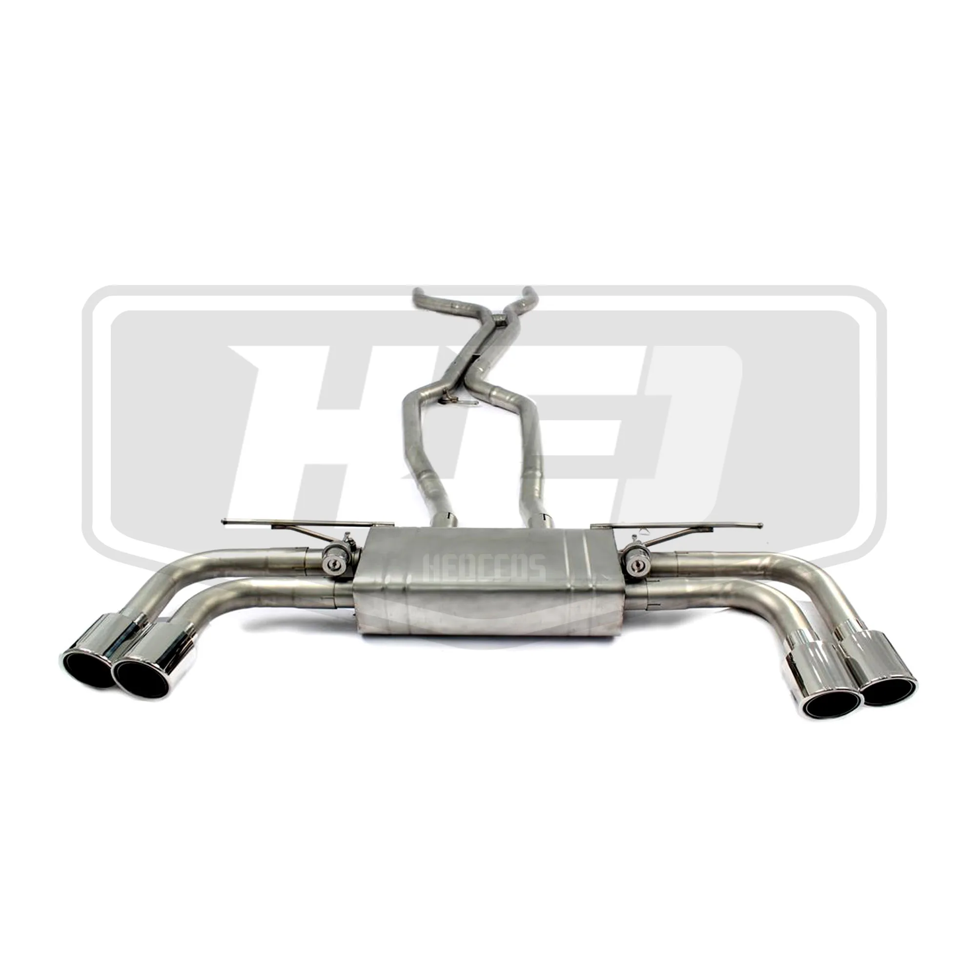 HEO Catback выхлопная система для Porsche Cayenne 958 3.0T 3.6T 4.8T 2011-2014 труба из нержавеющей стали