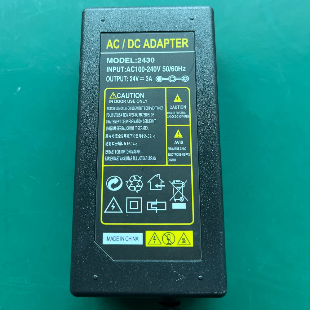 

HSPOS 24V 3A Power Adapter with 2pin 2.54 Connector for pos 3 inch Kiosk Thermal Printer