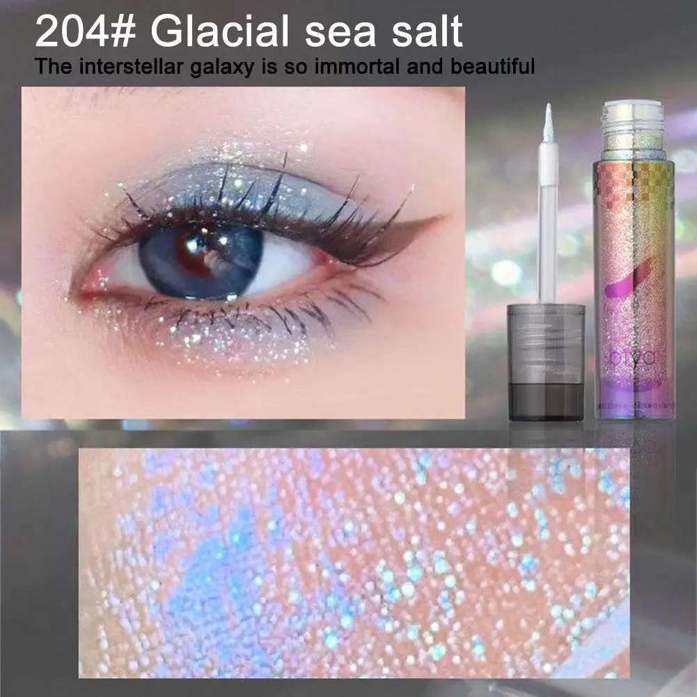 Жидкие тени для век Zero Powder матовые жемчужные блестящие со звездой богиней