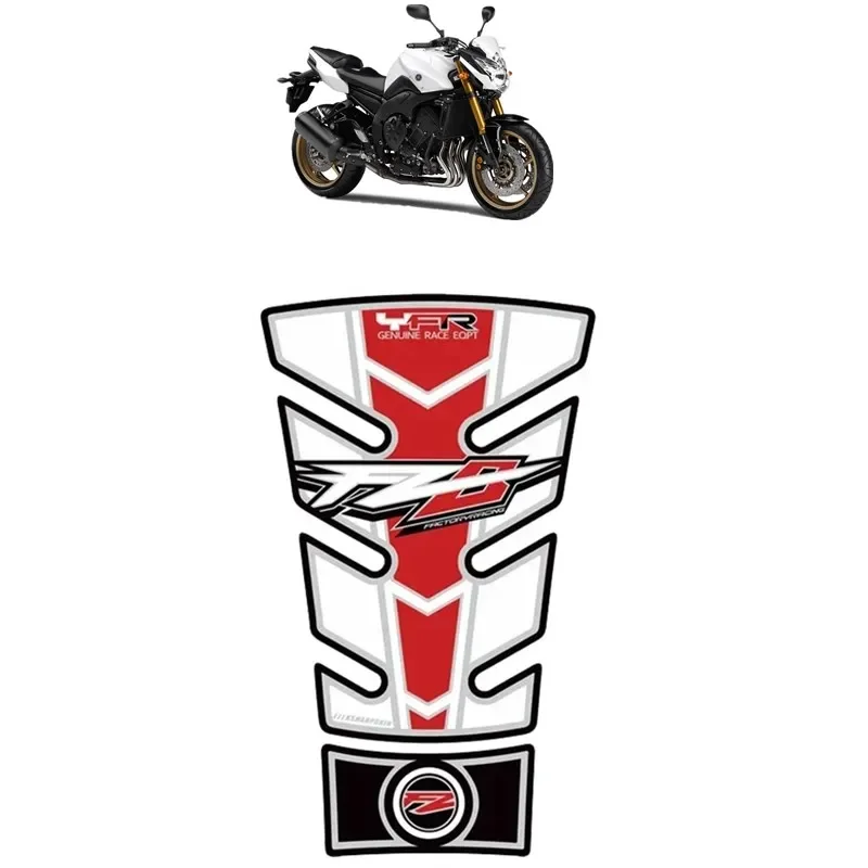 MOTO для Yamaha FZ8 2010 - 2015 протектор танка мотоцикла 3D гелевая Наклейка Стикер-1