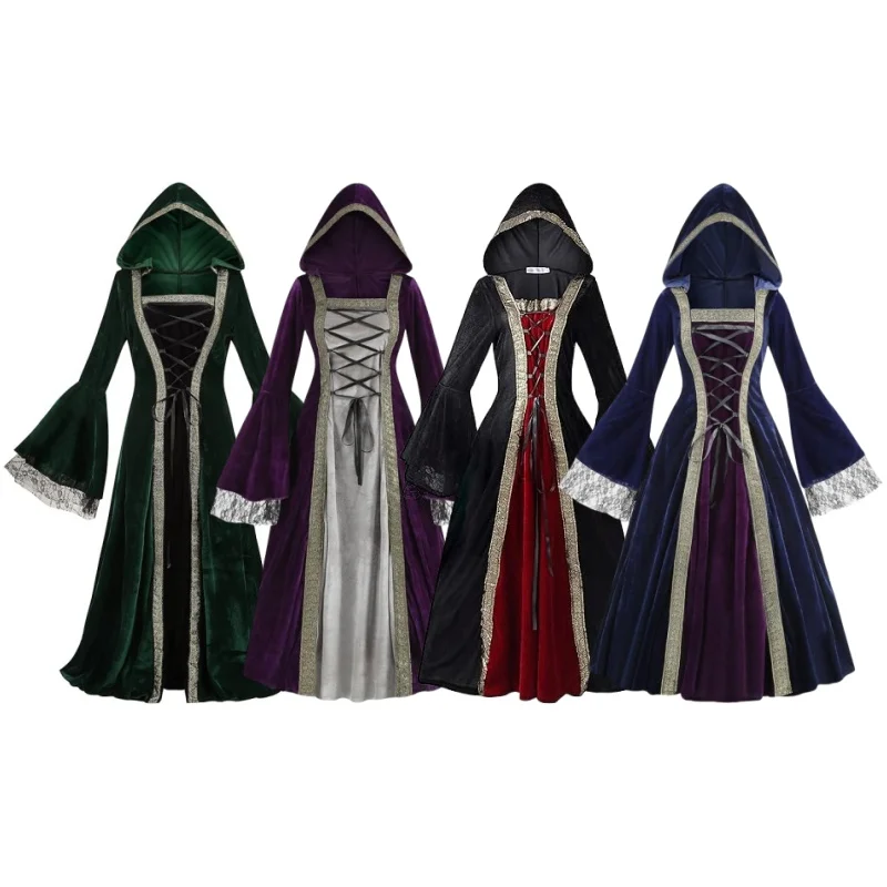 Средневековое платье для косплея эпохи Возрождения карнавальная вечеринка
