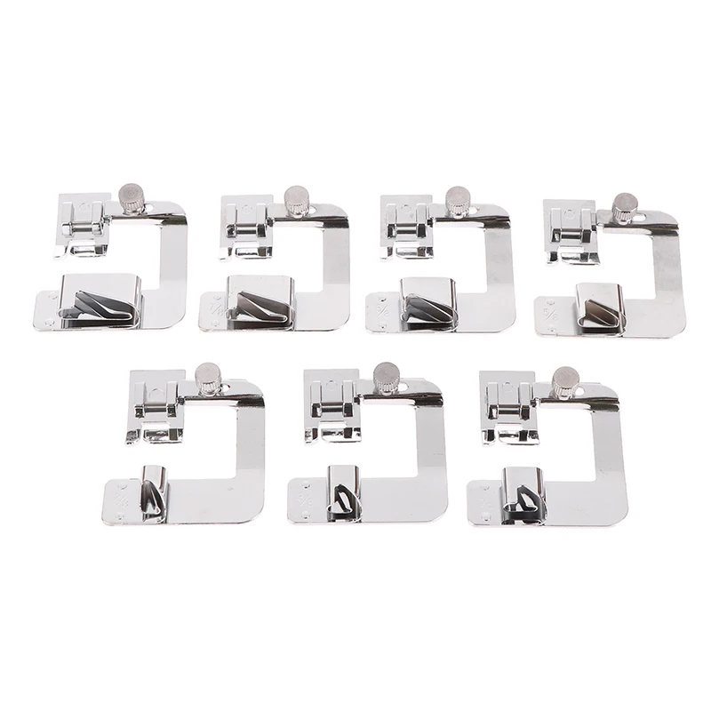 Набор прижимных лапок для швейной машинки комплект 6-25 мм