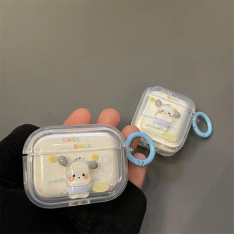

Sanrio Мультяшные милые наушники, стерео наушники, подходят для Apple Airpods 1 2 3 Pro 2, детские наушники, подарок для девушки