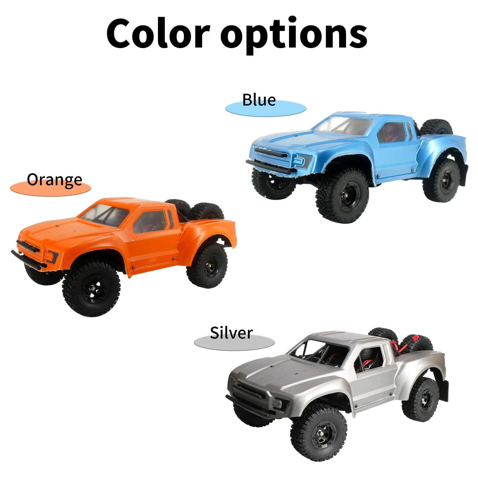 

Радиоуправляемый автомобиль 1:12 2,4G грузовик с коротким ходом 55 км/ч высокоскоростной автомобиль 4WD RTR с 2 батареями