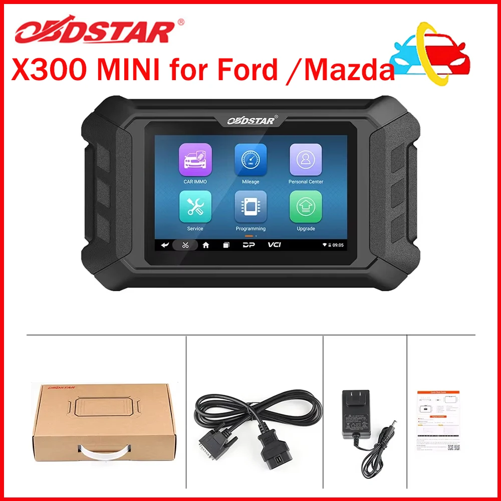 OBDSTAR X300 MINI для Ford / Mazda IMMO Key и Mileag-e программатор поддерживает сброс масла