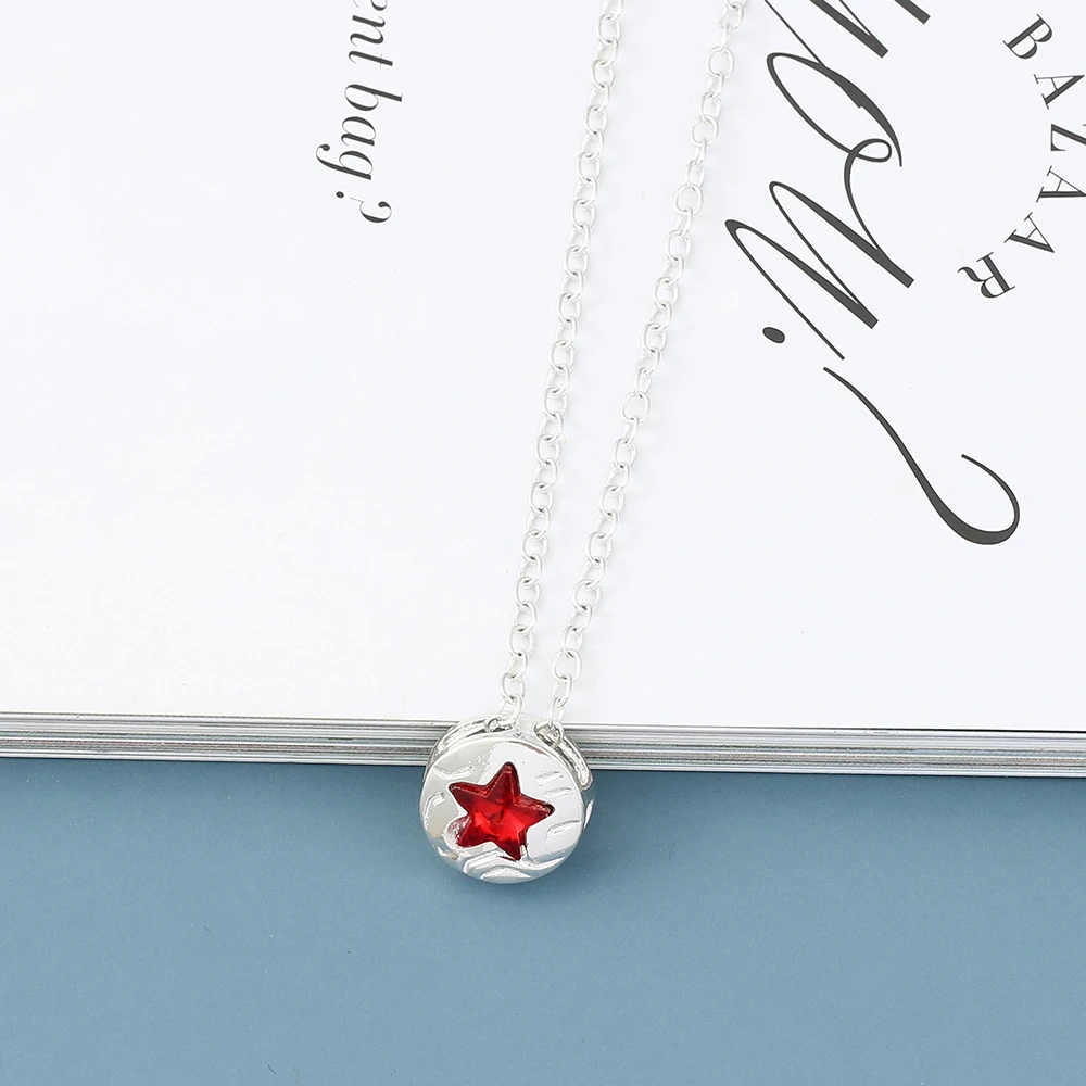 Ожерелье с кулоном в виде знака Мстителей Marvel научной фантастики модное ожерелье